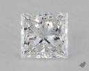 1.01 Carat E-SI1 Ideal Cut Princess Diamond 