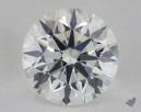 1.00 Carat H-SI1 Excellent Cut Round Diamond 