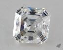 1.51 Carat G-SI2 Very Good Cut Asscher Diamond 