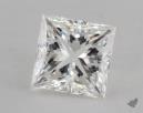 1.60 Carat I-VVS2 Ideal Cut Princess Diamond 