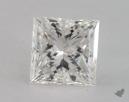 1.54 Carat I-SI1 Ideal Cut Princess Diamond 