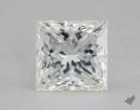 1.52 Carat I-VS2 Ideal Cut Princess Diamond 