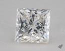 1.02 Carat G-SI1 Ideal Cut Princess Diamond 