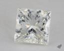 1.00 Carat I-SI2 Ideal Cut Princess Diamond 