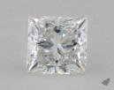 1.20 Carat G-SI1 Ideal Cut Princess Diamond 