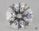 1.06 Carat H-SI1 Ideal Cut Round Diamond 
