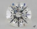 0.81 Carat J-SI1 Ideal Cut Round Diamond 