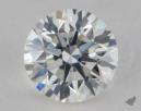 0.76 Carat H-VVS2 Ideal Cut Round Diamond 