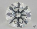 0.90 Carat K-VS1 Ideal Cut Round Diamond 