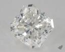 1.60 Carat H-VS2 Ideal Cut Radiant Diamond 