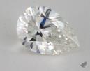 1.01 Carat F-SI1 Very Good Cut Pear Diamond 