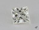 1.01 Carat K-SI1 Ideal Cut Princess Diamond 