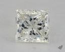 1.00 Carat J-VVS2 Ideal Cut Princess Diamond 
