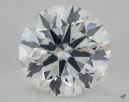 1.02 Carat I-SI1 Excellent Cut Round Diamond 