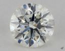 0.84 Carat J-SI1 Very Good Cut Round Diamond 