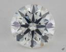 0.52 Carat I-SI1 Excellent Cut Round Diamond 
