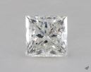 2.10 Carat H-SI1 Ideal Cut Princess Diamond 