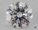 0.70 Carat I-VS2 Excellent Cut Round Diamond 