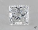 1.00 Carat E-SI1 Very Good Cut Princess Diamond 