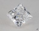 1.01 Carat E-SI1 Ideal Cut Princess Diamond 