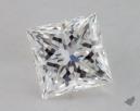 1.09 Carat I-VS1 Ideal Cut Princess Diamond 