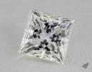 1.01 Carat J-IF Very Good Cut Princess Diamond 