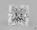 1.71 Carat F-VS2 Ideal Cut Princess Diamond 