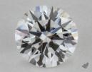 0.33 Carat E-VVS1 Excellent Cut Round Diamond 