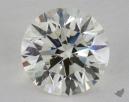 1.32 Carat J-VVS1 Excellent Cut Round Diamond 