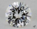 1.07 Carat H-VS1 Excellent Cut Round Diamond 