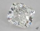 1.21 Carat G-VVS1 Ideal Cut Cushion Diamond 