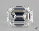 1.52 Carat F-SI1 Very Good Cut Emerald Diamond 