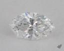 0.71 Carat D-SI2 Good Cut Marquise Diamond 