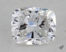 0.56 Carat E-SI1 Ideal Cut Cushion Diamond 