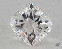 0.70 Carat F-SI1 Ideal Cut Cushion Diamond 
