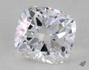 0.60 Carat F-SI1 Ideal Cut Cushion Diamond 