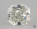 1.02 Carat J-VVS2 Very Good Cut Radiant Diamond 