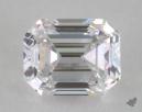 0.70 Carat E-SI2 Very Good Cut Emerald Diamond 
