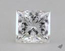 2.01 Carat F-VS2 Very Good Cut Princess Diamond 