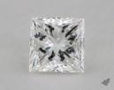 2.00 Carat F-VVS2 Very Good Cut Princess Diamond 