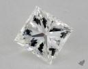 1.00 Carat G-VVS2 Good Cut Princess Diamond 