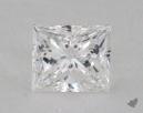 1.01 Carat D-VS2 Very Good Cut Princess Diamond 