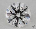 0.30 Carat F-VVS1 Excellent Cut Round Diamond 