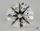 1.02 Carat J-IF Excellent Cut Round Diamond 