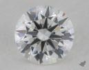 0.30 Carat F-VVS1 Excellent Cut Round Diamond 