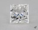 2.00 Carat E-VS1 Ideal Cut Princess Diamond 