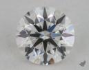0.31 Carat H-VVS2 Excellent Cut Round Diamond 