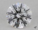 0.40 Carat F-VVS2 Very Good Cut Round Diamond 