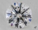 0.41 Carat F-VVS1 Excellent Cut Round Diamond 