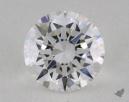 0.70 Carat E-VVS1 Very Good Cut Round Diamond 